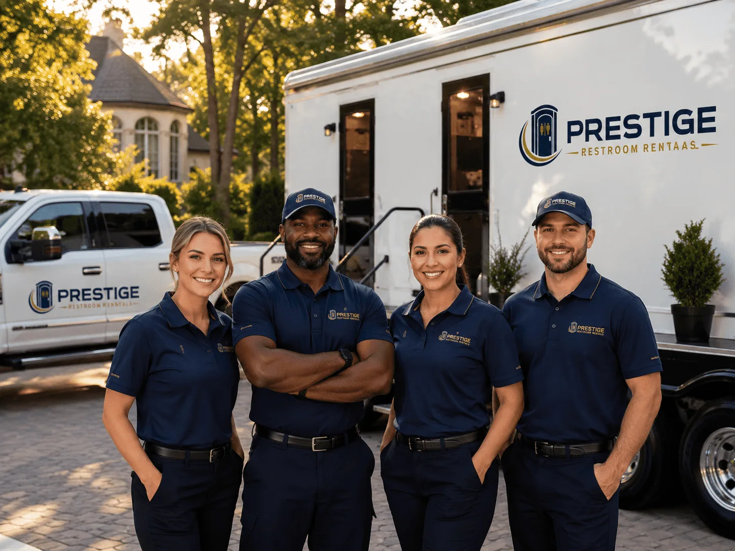 Trusted Luxury Portable Restrooms company in Brice, OH